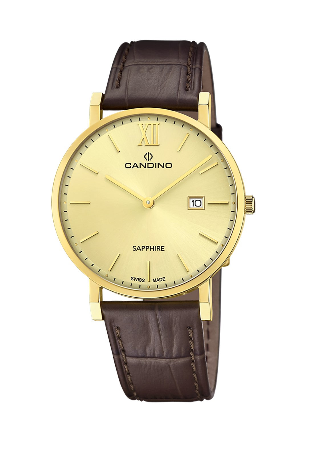 Festina Chile | Reloj C4726/2 Candino Swiss Dorado Hombre Couples