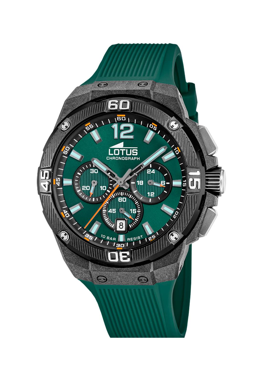 Reloj de hombre 18975/1 Chrono de caucho azul · LOTUS · El Corte Inglés