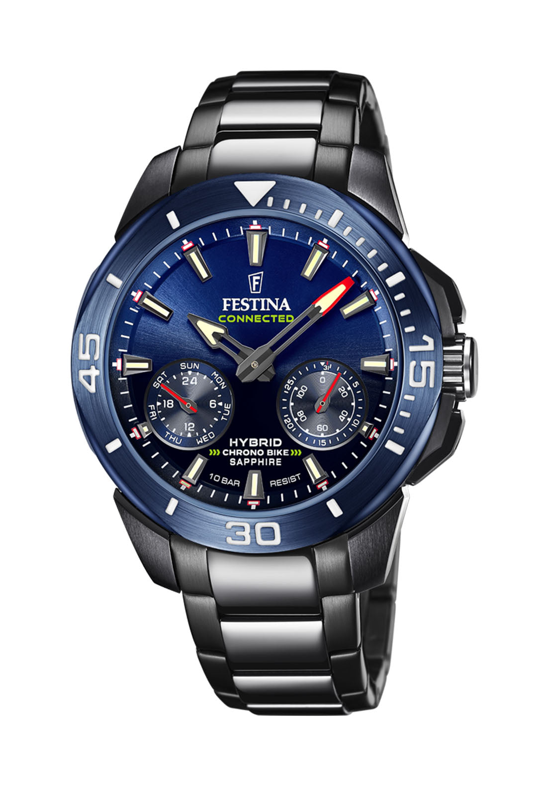 Festina Chile | Reloj F20647/1 Negro Hombre Festina Connected