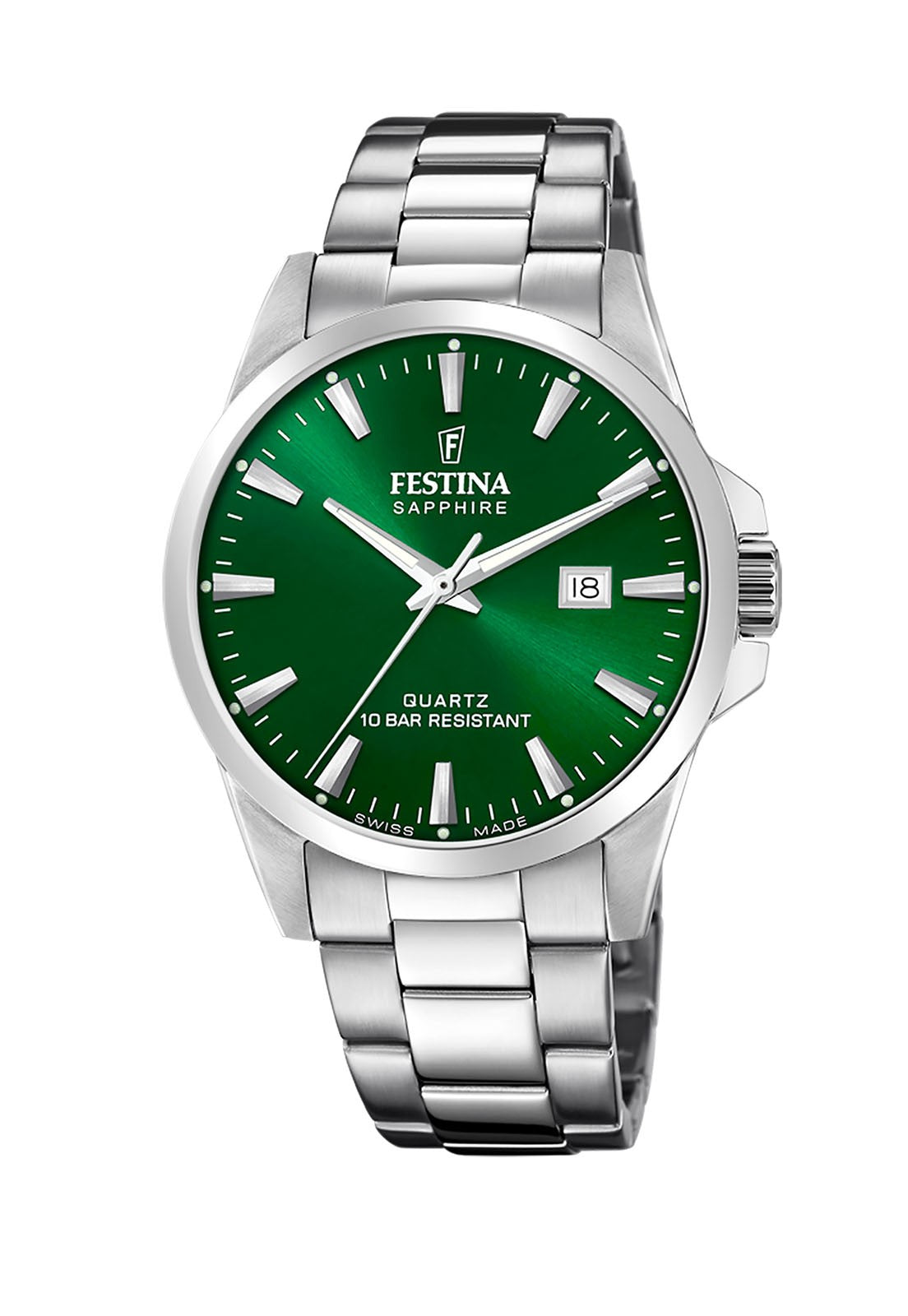 Festina Chile | Reloj F20024/6 Festina Swiss Verde Hombre Swiss
