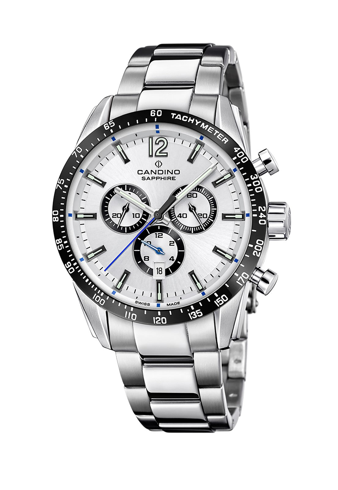 causeway  Festina Chile | Reloj C4757/1 Candino Swiss Blanco Hombre Couple