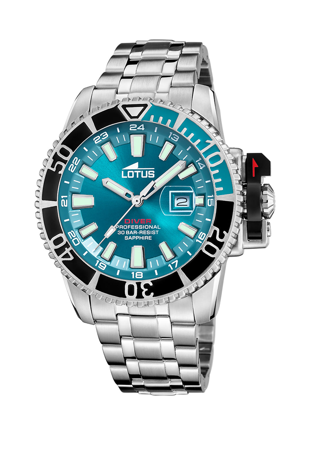 Reloj 18938/1 Lotus Hombre Plateado Diver – Festina