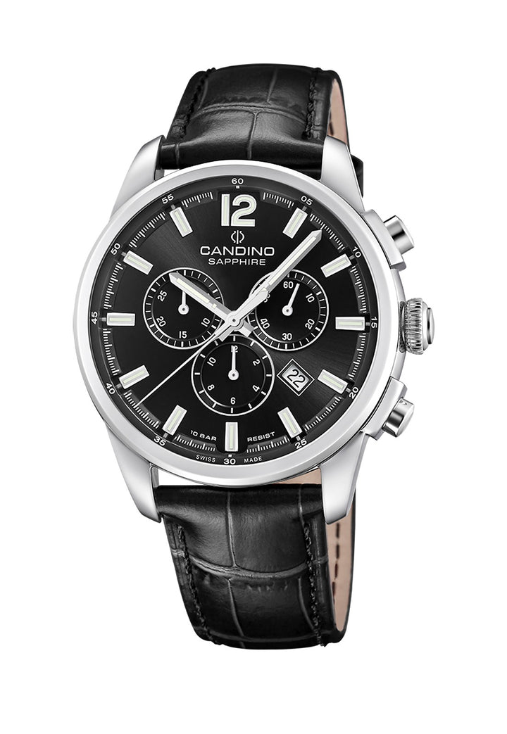 Festina Chile | Reloj C4745/6 Candino Swiss Negro Hombre Couple