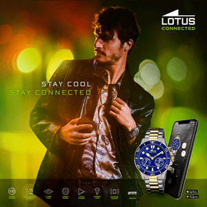 Reloj Lotus Smartwatch mujer 50038/1 dorado
