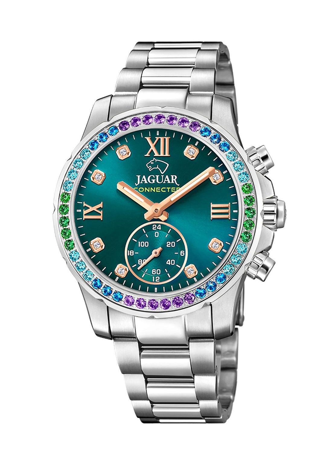『 Green Leopard fam 』by Zuberi 60*60cm Green Leopard fam 』by Zuberi 60*60cm Green Leopard family