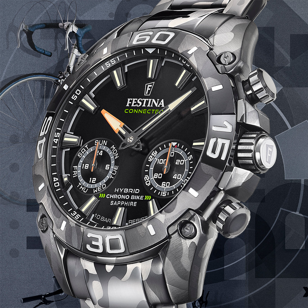 新品未使用BLACK 98 18×20CV LTD TNS FRM3 4 ⅜ Festina Chile | Reloj F20545/1 Festina Negro Hombre Coleccion