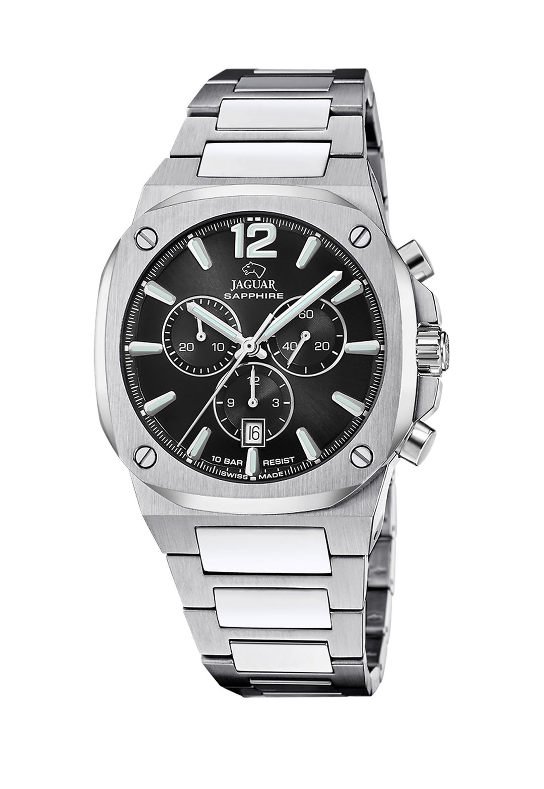 Festina Chile | Reloj J1025/3 Jaguar Swiss Negro Hombre Rondcarre