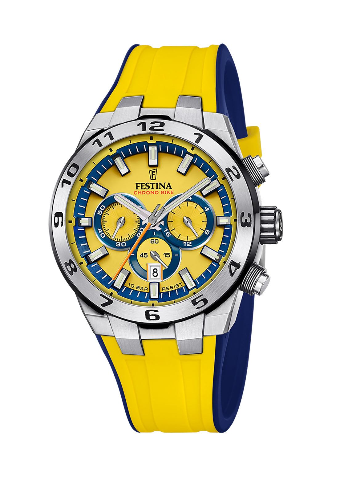 Festina Chile | Reloj F20671/4 Festina Amarillo Hombre Chrono Bike ...