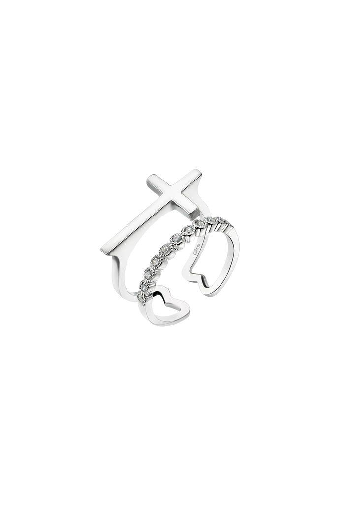 Anillo LP1618-3/1 Lotus Silver Mujer Trendy