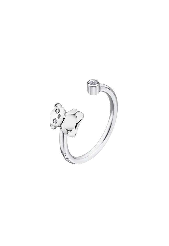 Anillo LP1602-3/1 Lotus Silver Mujer Teddy