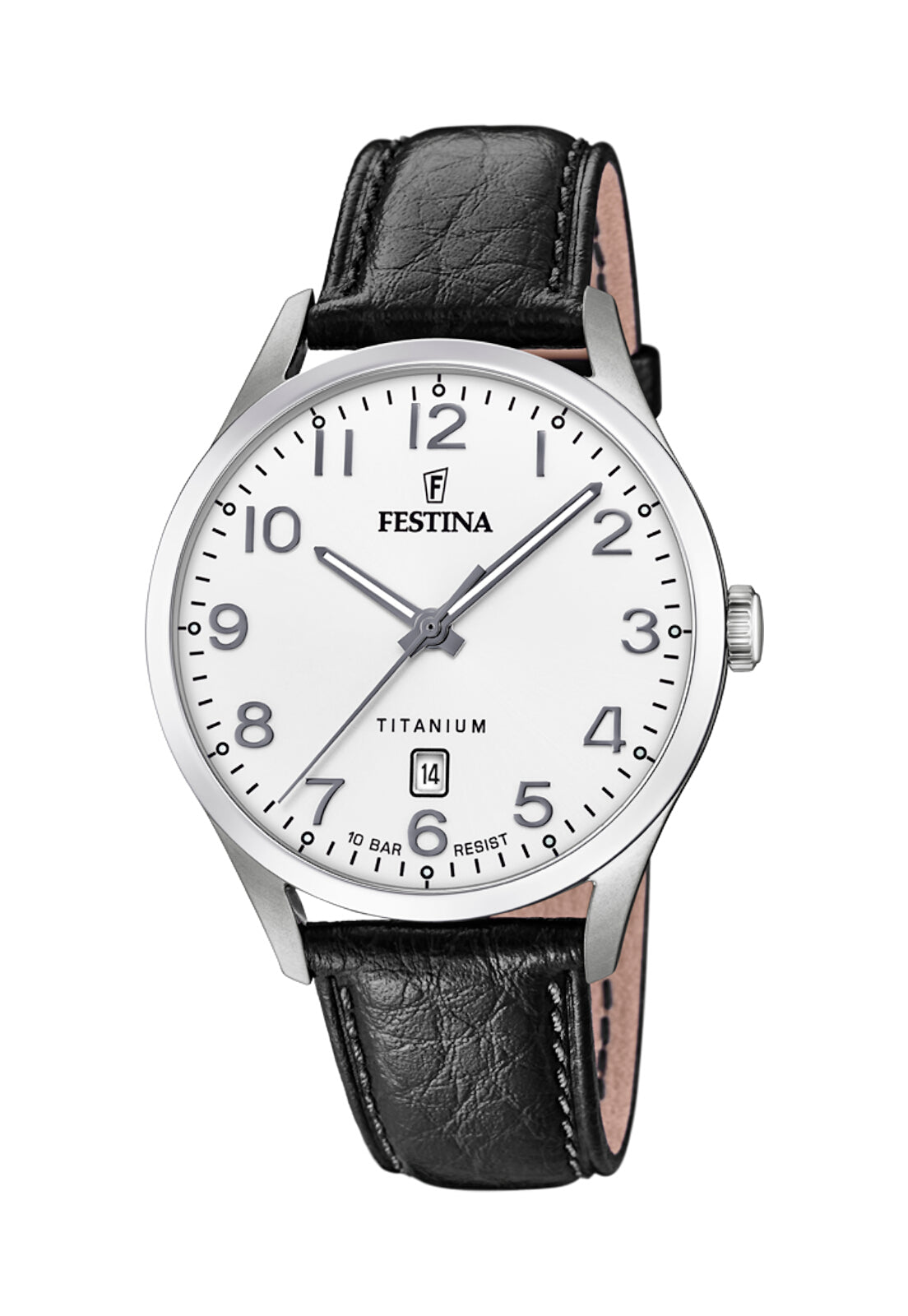 Festina Orologio Uomo Titanio | Calendario | Quadrante Argento | Design Moderno E Leggero - 4